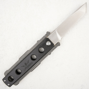 Нож Jesse James Knife Company Nomad, Titanium/Carbon Handle - складной туристические ножи из стали Нож Jesse James Knife Company Nomad, Titanium/Carbon Handle - складной туристические ножи из стали
